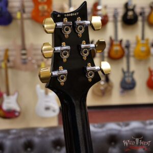 Paul Reed Smith PRS Custom 24 Semi-Hollow Pattern Thin Neck w/35th Eagle Inlay Slate Blue Metallic - Image 9