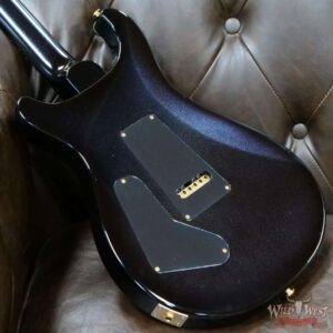 Paul Reed Smith PRS Custom 24 Semi-Hollow Pattern Thin Neck w/35th Eagle Inlay Slate Blue Metallic - Image 10