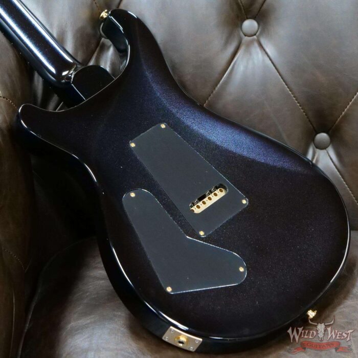 Paul Reed Smith PRS Custom 24 Semi-Hollow Pattern Thin Neck w/35th Eagle Inlay Slate Blue Metallic - Image 10