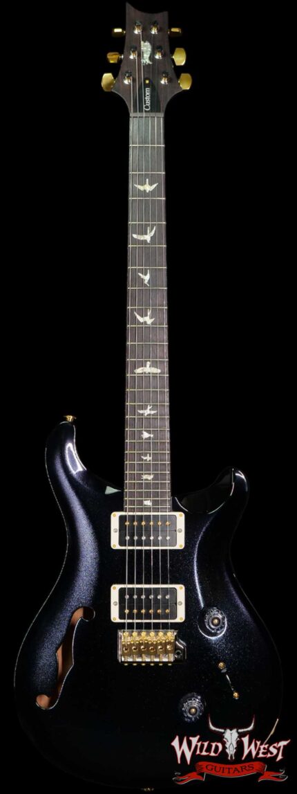 Paul Reed Smith PRS Custom 24 Semi-Hollow Pattern Thin Neck w/35th Eagle Inlay Slate Blue Metallic