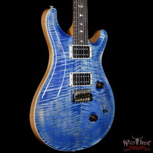 PRS Paul Reed Smith Flame Maple Top Custom 24 Rosewood Fretboard Faded Blue Jean - Image 4