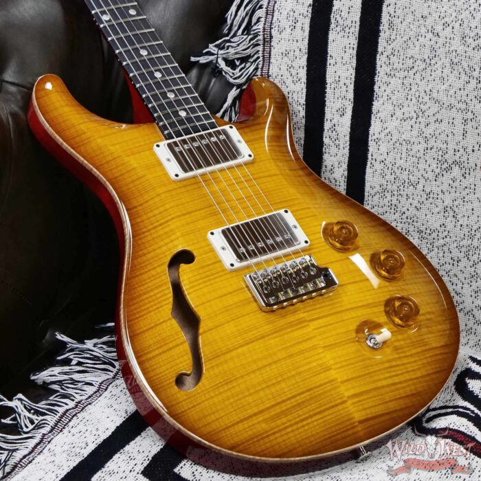 Paul Reed Smith PRS Core Series David Grissom Trem DGT Semi-Hollow Limited Edition McCarty Sunburst 7.00 LBS - Image 8