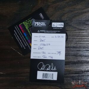 Paul Reed Smith PRS Core 10 Top David Grissom Trem Signature DGT Birds Inlay Vintage Smokeburst - Image 10