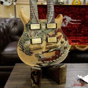 2005 PRS Paul Reed Smith 20th Anniversary Double Neck Dragon #6 Natural - Image 10