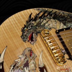 2005 PRS Paul Reed Smith 20th Anniversary Double Neck Dragon #6 Natural - Image 16