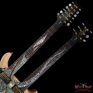2005 PRS Paul Reed Smith 20th Anniversary Double Neck Dragon #6 Natural - Image 5