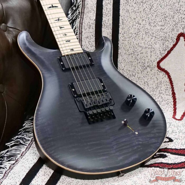 Paul Reed Smith PRS Bolt-On Series Dustie Waring Signature CE 24 Floyd FR Maple Board Gray Black 7.65 LBS - Image 7