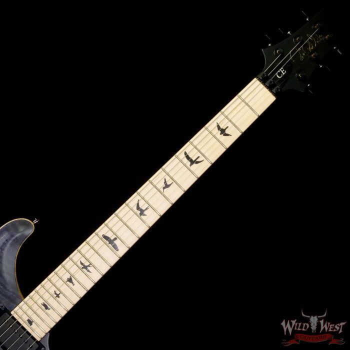 Paul Reed Smith PRS Bolt-On Series Dustie Waring Signature CE 24 Floyd FR Maple Board Gray Black - Image 4