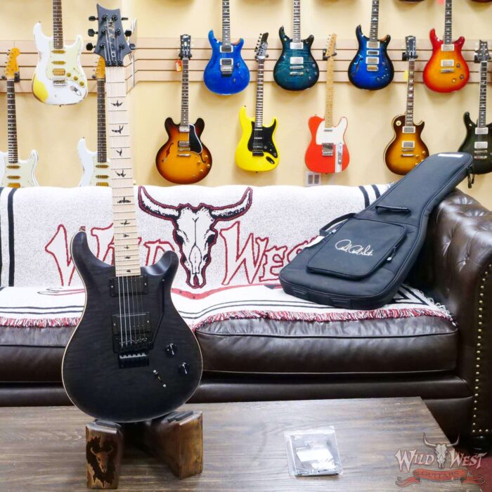 Paul Reed Smith PRS Bolt-On Series Dustie Waring Signature CE 24 Floyd FR Maple Board Gray Black - Image 5