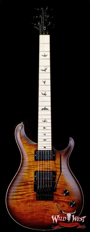 Paul Reed Smith PRS Bolt-On Series Dustie Waring Signature CE 24 Floyd FR Maple Board Burnt Amber Smokeburst