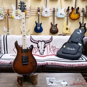 Paul Reed Smith PRS Bolt-On Series Dustie Waring Signature CE 24 Floyd Rose FR Maple Board Burnt Amber Smokeburst 7.40 LBS - Image 5