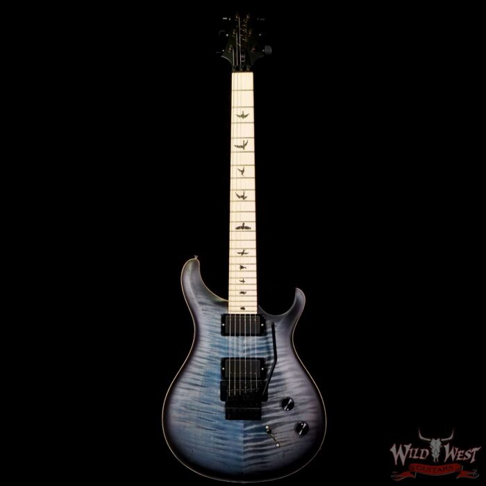 Paul Reed Smith PRS Bolt-On Series Dustie Waring Signature CE 24 Floyd FR Maple Board Faded Blue Smokeburst - Image 3