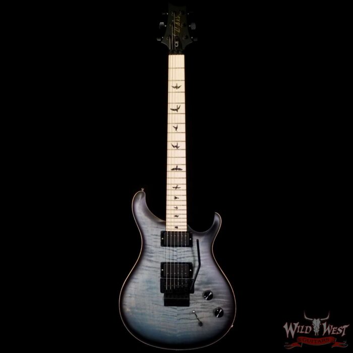Paul Reed Smith PRS Bolt-On Series Dustie Waring Signature CE 24 Floyd FR Maple Board Satin Faded Whale Blue Smokeburst - Image 3