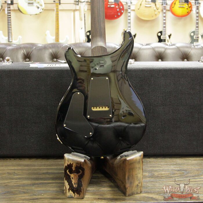 PRS 2018 Experience 10 Top Custom 24 Flame Top East Indian Rosewood Neck Ebony Board Charcoal Tricolor Burst - Image 14