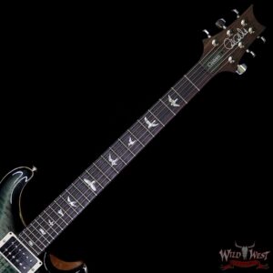 PRS 2018 Experience Custom 24 Flame Top East Indian Rosewood Board Trampas Green Smokewrap - Image 8
