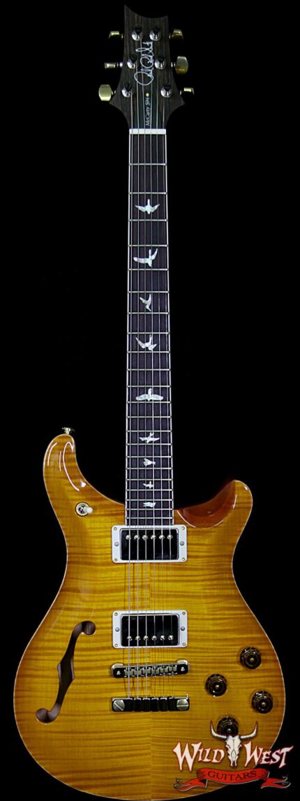 PRS 2018 Experience Ltd Run 10 Top McCarty 594 Semi-Hollow Flame Top Rosewood Board McCarty Sunburst