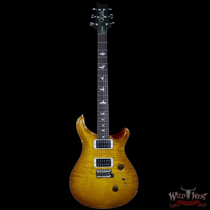 PRS 2018 Experience Custom 24 Flame Maple Top Karalox Fingerboard McCarty Sunburst - Image 5