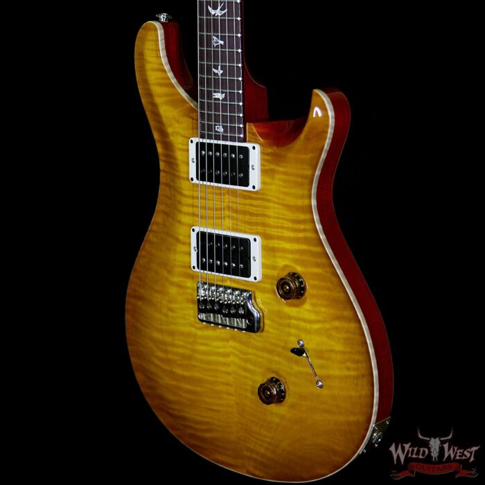 PRS 2018 Experience Custom 24 Flame Maple Top Karalox Fingerboard McCarty Sunburst - Image 2