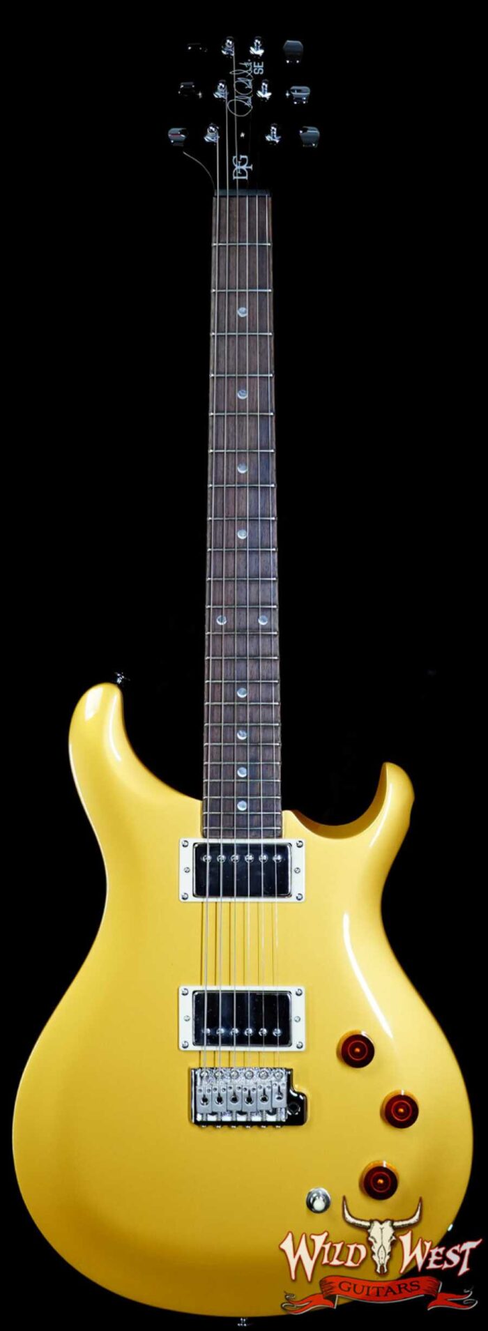 2024 Paul Reed Smith PRS SE DGT David Grissom Signature Model McCarty Gold Top with Moon Inlays 7.35 LBS - Image 1