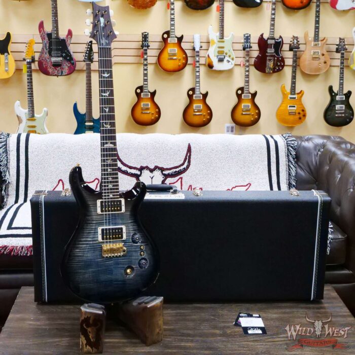 Paul Reed Smith PRS Core 10 Top 35th Anniversary Custom 24 Whale Blue Smokeburst - Image 5