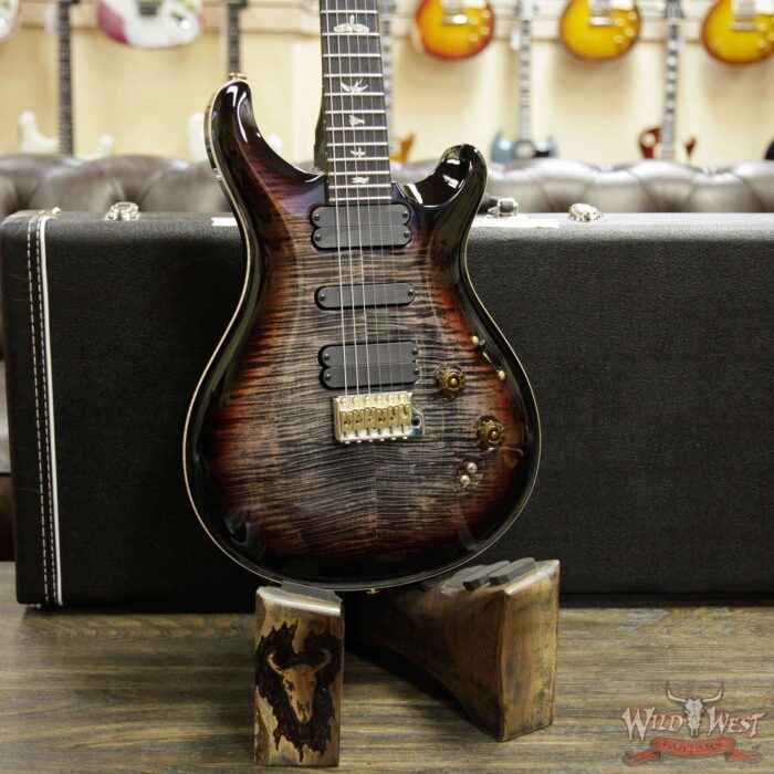 Paul Reed Smith PRS Core Model Flame 10 Top 509 Rosewood Fingerboard Charcoal Tricolor Burst - Image 8