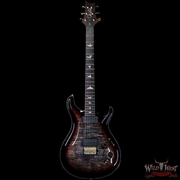 Paul Reed Smith PRS Core Model Flame 10 Top 509 Rosewood Fingerboard Charcoal Tricolor Burst - Image 4