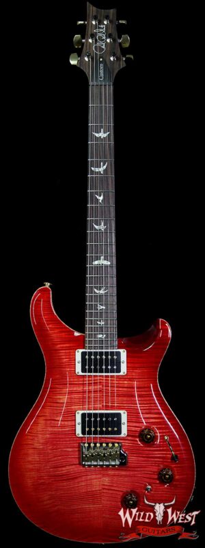Paul Reed Smith PRS 10 Top Flame Maple Top Custom 22 Piezo P22 Rosewood Fretboard Blood Orange