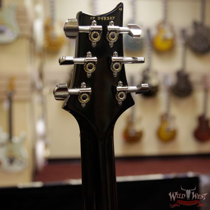 Paul Reed Smith PRS 10 Top Custom 24 East Indian Rosewood Fretboard Charcoal Burst - Image 7