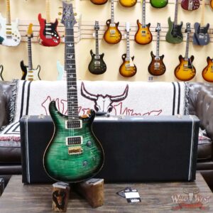 Paul Reed Smith PRS Core 10 Top Custom 24 Rosewood Fingerboard Faded Jade Smoke Burst - Image 6