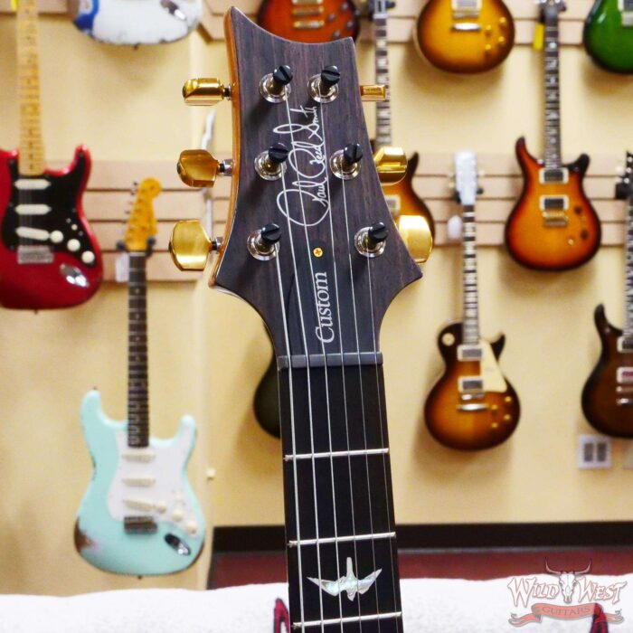 Paul Reed Smith PRS Core 10 Top Custom 24 Rosewood Fingerboard Faded Jade Smoke Burst - Image 7