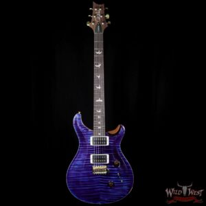 Paul Reed Smith PRS 10 Top Custom 24 Flame Maple Top Ultra Violet Natural Back and Neck - Image 2