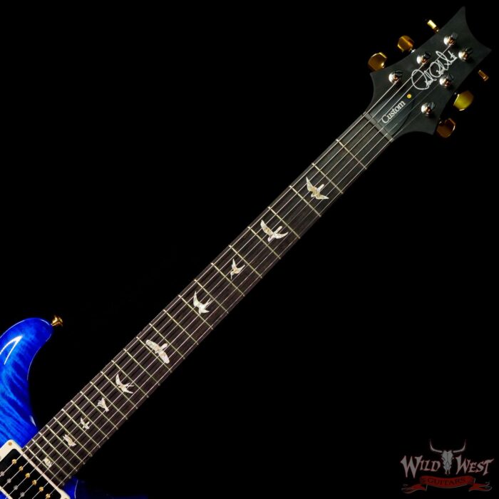 Paul Reed Smith PRS Core 10 Top Custom 24 Ebony Fingerboard Faded Blue Wrap - Image 4