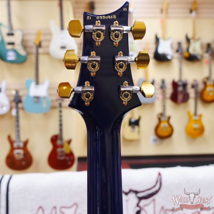 Paul Reed Smith PRS Core 10 Top Custom 24 Ebony Fingerboard Faded Blue Wrap - Image 9