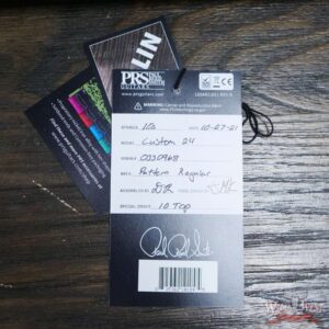 Paul Reed Smith PRS Core 10 Top Custom 24 Ebony Fingerboard Faded Blue Wrap - Image 11