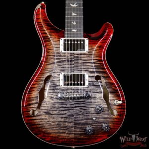 PRS Paul Reed Smith 10 Top Hollowbody II HB2 Piezo Flame Maple Ebony Fretboard Charcoal Cherry Burst - Image 3