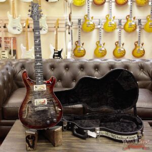 PRS Paul Reed Smith 10 Top Hollowbody II HB2 Piezo Flame Maple Ebony Fretboard Charcoal Cherry Burst - Image 12