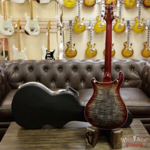 PRS Paul Reed Smith 10 Top Hollowbody II HB2 Piezo Flame Maple Ebony Fretboard Charcoal Cherry Burst - Image 14