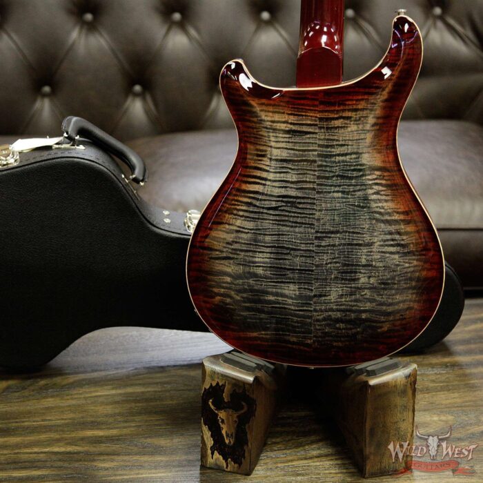 PRS Paul Reed Smith 10 Top Hollowbody II HB2 Piezo Flame Maple Ebony Fretboard Charcoal Cherry Burst - Image 15