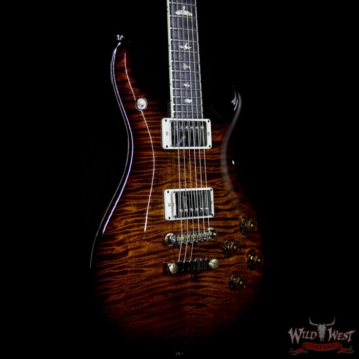 2018 Paul Reed Smith PRS 10 Top McCarty 594 Flame Top Rosewood Fingerboard Black Gold Burst - Image 4