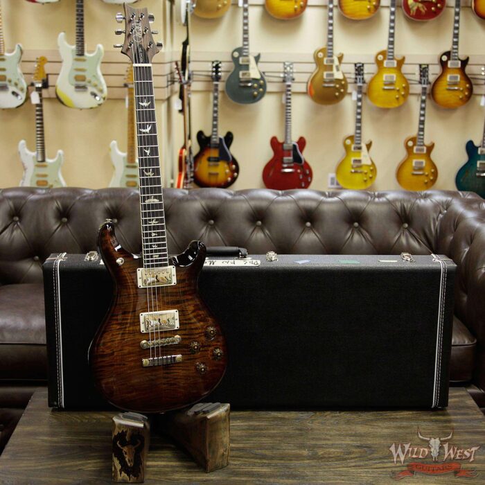 2018 Paul Reed Smith PRS 10 Top McCarty 594 Flame Top Rosewood Fingerboard Black Gold Burst - Image 7