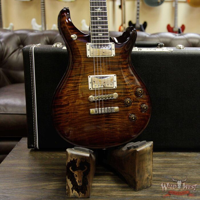 2018 Paul Reed Smith PRS 10 Top McCarty 594 Flame Top Rosewood Fingerboard Black Gold Burst - Image 9