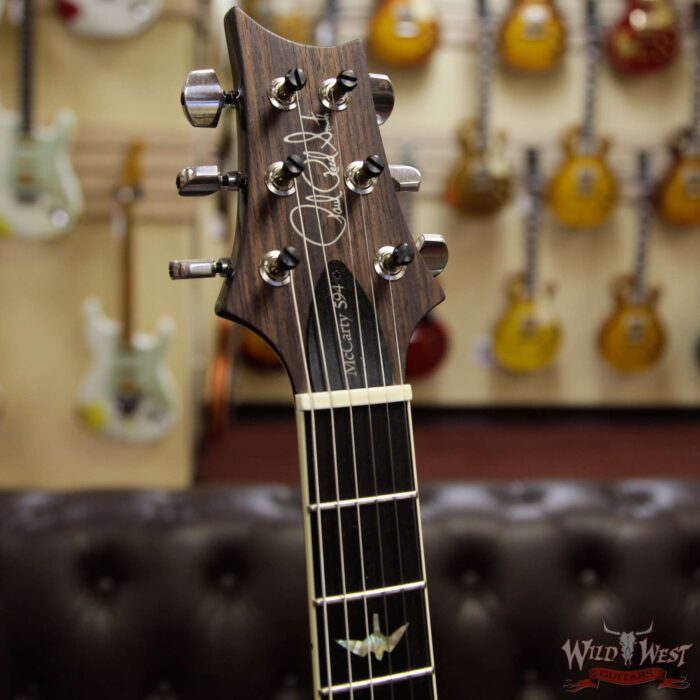 2018 Paul Reed Smith PRS 10 Top McCarty 594 Flame Top Rosewood Fingerboard Black Gold Burst - Image 8