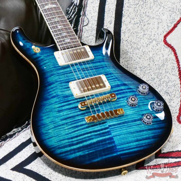 Paul Reed Smith PRS Core Series 10 Top McCarty 594 Rosewood Fingerboard River Blue Smokeburst - Image 7