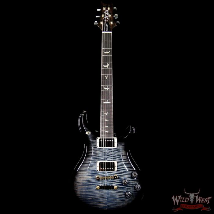 PRS Paul Reed Smith Flame Maple 10 Top McCarty 594 Rosewood Fretboard Faded Whale Blue Black Burst - Image 5