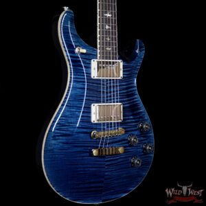 PRS Paul Reed Smith Flame Maple 10 Top McCarty 594 Rosewood Fretboard Sparkle Blue Back Whale Blue - Image 4