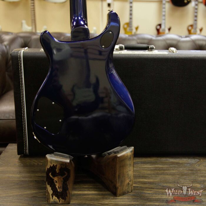 PRS Paul Reed Smith Flame Maple 10 Top McCarty 594 Rosewood Fretboard Sparkle Blue Back Whale Blue - Image 14
