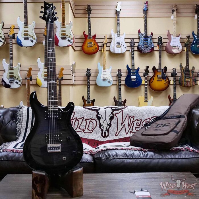Paul Reed Smith PRS SE Series 277 Baritone Electric Guitar Charcoal Burst 7.55 LBS - Image 5