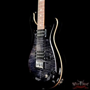 Paul Reed Smith PRS SE Series 277 Baritone Electric Guitar Charcoal Burst 7.55 LBS - Image 2