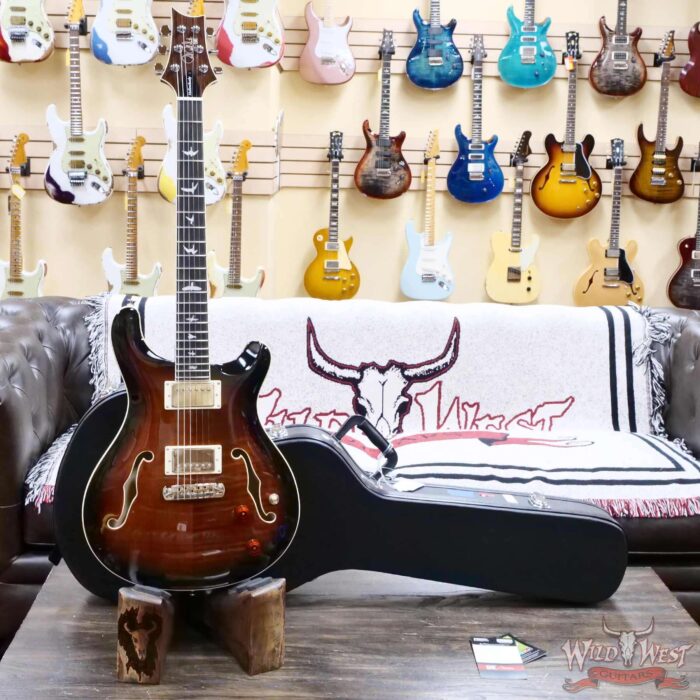 Paul Reed Smith PRS SE Hollowbody II Black Gold Burst F14921 - Image 5