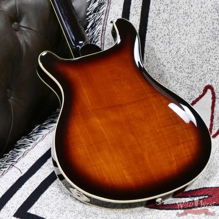 Paul Reed Smith PRS SE Hollowbody II Black Gold Burst F14921 - Image 10